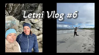 Letni Vlog#6  Zakupowe Alesund 🛍Idziemy po plaży Blimsanden 🏖 do jaskini Skjonghellaren ⛰