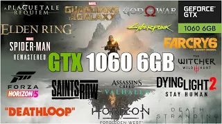 GTX 1060 6GB TEST IN 20 GAMES IN 2022 LETEST AND GREATEST