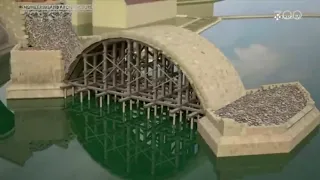 How bridges were built in Central Europe during the Middle Ages