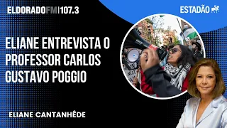 Eliane Cantanhêde entrevista o professor Carlos Gustavo Poggio