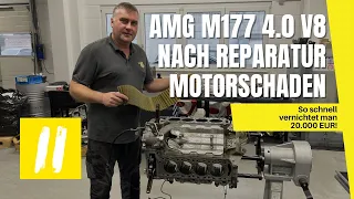 M177 AMG V8 kaputt repariert - Das wäre vermeidbar gewesen!
