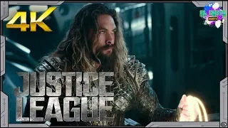 Justice League | Aquaman Sits On The Lasso of Truth