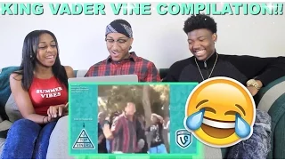 Couple Reacts : KingVader Vine Compilation Reaction!!!