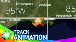 The Track of the Last Island Hurricane of 1856