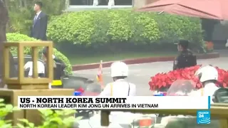 US-North Korea summit: Kim Jong Un arrives in Vietnam