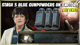 STASH 3 KITE GUNPOWDERS AT THE FACTORY DROP SPOT - EFT - THERAPIST HEALTH CARE PRIVACY PART 5 12.11