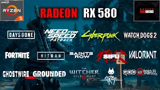 RYZEN 5 1500X + RX 580 Test in 16 Games in 2022