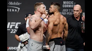 Mike Perry and Paul Felder Throwing Bombs