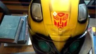 Custom Painted/Airbrushed Bumblebee Transformers Helmet Z1R bike