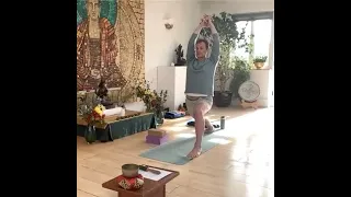 Yoga  a pose is a relationship - relaxing and strengthening yoga class