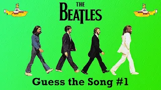 Guess the Song - The Beatles #1 | QUIZ