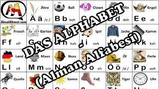 Das Alphabet - Almanca Alfabe