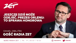 Daniel Obajtek jeszcze dziś może odejść. Prezes Orlenu: To sprawa honorowa