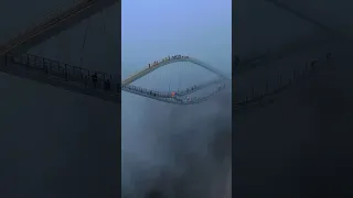 Китай 🇨🇳 Потрясающий двухъярусный стеклянный китайский мост Ruyi (Жуйи) 👉Земная красота