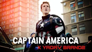 CAPTAIN AMERICA X YADAV BRAND 2 | Captain America Status | Steve Rogers Status