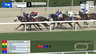 Gulfstream Park Carrera 3 - 26 de Noviembre 2022