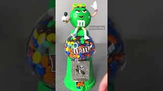 M&M’s Rock On Dispenser Candy Toy Gumball Machine #shorts #asmr