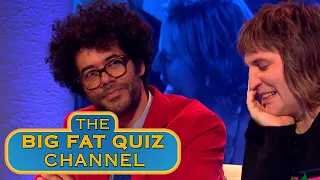 Richard Ayoade Overcorrected Jimmy's Mum | Big Fat Quiz Of The Year 2018