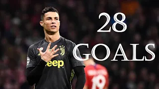Cristiano Ronaldo Juventus 2018/19 ●  All 28 Goals ● HD 1080p ● ENGLISH COMMENTARY