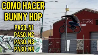 Como hacer bunny hop bmx / Como saltar con tu bicicleta / how to bunny hop bmx