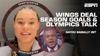 Satou Sabally on Dallas Wings deal, championship goals and Olympic qualifiers 🙌 | SportsCenter