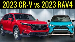 Comparing the 2023 Honda CRV vs Toyota RAV4 — Which one to buy?