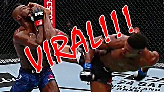 Ungguli Rekor McGregor, Tendangan Wakanda Viral di UFC!