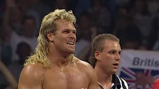 Smoking Gunns vs. Owen Hart and Yokozuna: Raw - World Tag Team Championship Match, Sept. 25, 1995