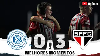 SÃO BENTO 0 X 3 SÃO PAULO | MELHORES MOMENTOS | 10ª RODADA | FASE DE GRUPOS | PAULISTÃO 2023