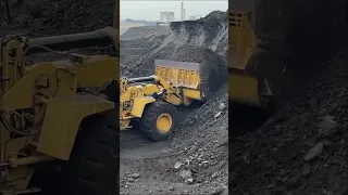 Cat Wheel Loader Working At Coal Mines! (Part 1) #shorts