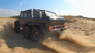 Desert - My Kingdom. Mercedes-Benz G 63 AMG 6x6 Traxxas TRX-6 | RC car crawler scale 1/10 SloMo