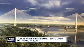 Gordie Howe Bridge expected to open to traffic in 2024