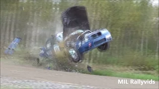 Neste Puistohulmi Ralli 2015, Laihia (crashes & action)