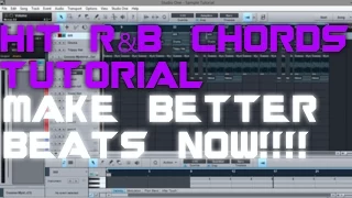 RnB CHORDS TUTORIAL | SECRET HIT FORMULA !!!| PRESONUS STUDIO ONE