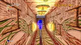Sonic Adventure 2 - Pyramid Cave M1 / M4 speedrun in 1:27.45