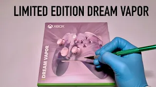 Unboxing Xbox Controller Dream Vapor  + Minecraft Gameplay [ASMR]