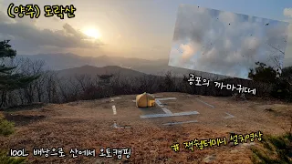 도락산백패킹/잭쉘터미니/서울근교백패킹/산위에서오캠/solo camping korea
