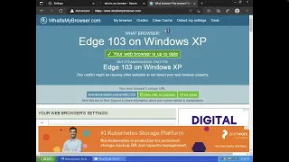 Microsoft Edge on Windows XP ?