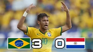 Brazil vs Paraguay 3-0  All Goals & Highlights  World Cup Qualifier 29/03/2017.Neymar jr goal