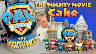 Paw Patrol The Mighty Movie: Unleashing Epic Edible Adventures in Cake #ad