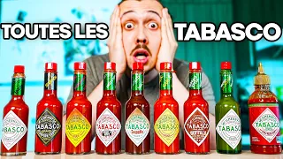 Je teste toutes les sauces piquantes Tabasco 🔥