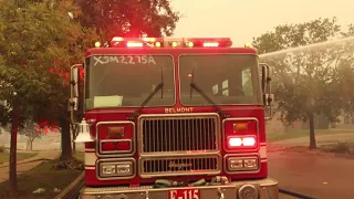 Glass Fire early Monday Morning in Santa Rosa