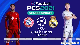 PES 2021 Gameplay UEFA Champions League 2020/2021 | Bayern Munchen vs Real Madrid