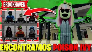 ENCONTRAMOS POISON IVY A FANTASMA MAIS PROCURADA da NOVA PREFEITURA DO BROOKHAVEN RP ROBLOX