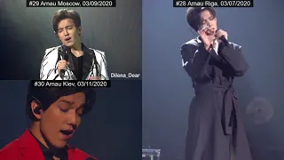 Dimash - Late Autumn, Part 3 - 11 combined live performances from Arnau and more (2019-2020) + bonus