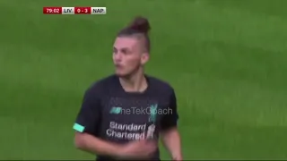 16 year old HARVEY ELLIOTT Liverpool Debut VS NAPOLI 2019