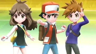 Pokémon Let's Go Pikachu & Eevee - Champion Trio Red, Green & Blue Battle