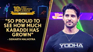 Sidharth Reveals Which Team He's Supporting & Plays the "Yodha" Challenge | PKL 10 Playoffs