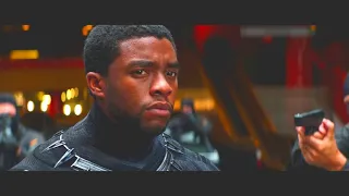 Black Panther Chase Scene - Civil War - Caption America | Kaddoo