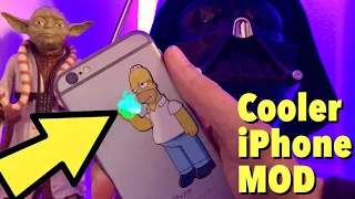 Der Apfel soll bunt leuchten !! iGlow iPhone 6 Umbau Tutorial -  Glowing Apple Logo Touch Steuerung